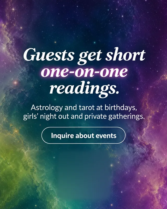 Spec ad concept: Astrology readings, brand name and logo blurred