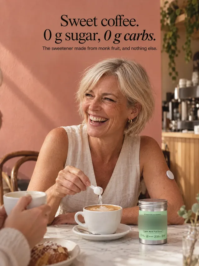 Spec ad concept: Sugar substitute, brand name and logo blurred