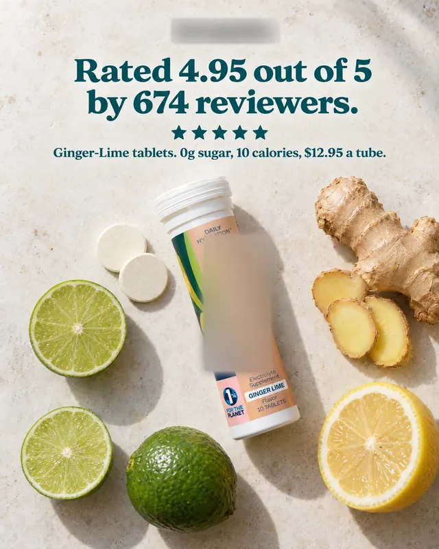 Spec ad concept: Electrolyte tablets, brand name and logo blurred